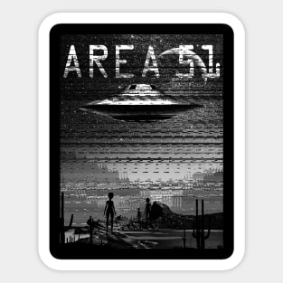 Area 51 Sticker